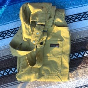 Lightly worn Patagonia Hemp Overalls- size Medium but Long